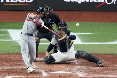 Chase DeLauter And José Ramírez Lead The Guardians To A 7-3 Win Over The Rays In Game One Of ALCS